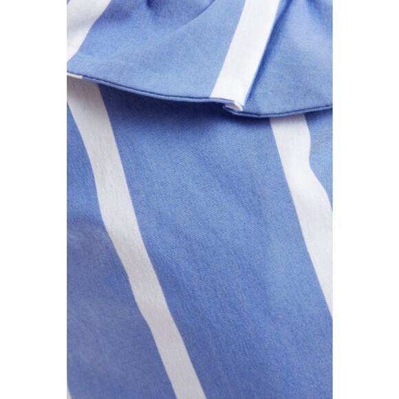 MAJE Lesley cropped striped poplin top - Picture 6 of 6